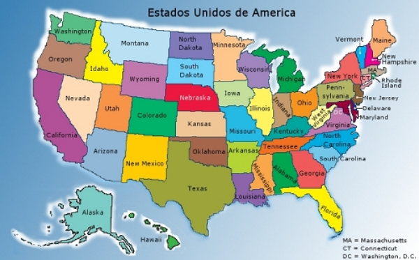 Cuantos estados tiene Estados Unidos